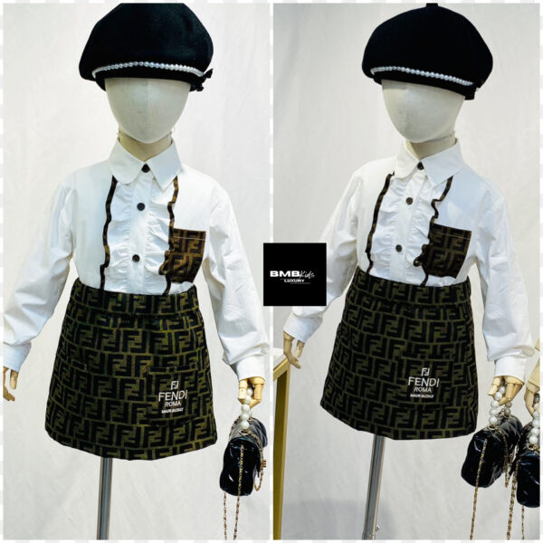 Fendi Girls 2pcs Set - Image 4